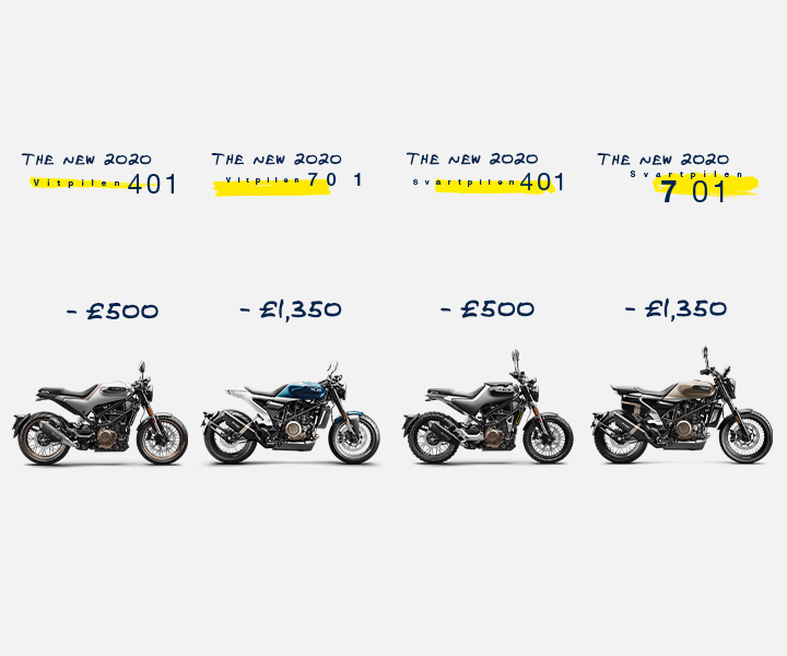 HUSQVARNA MOTORCYCLES' PERFECT DEAL
