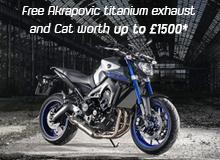 MT-09 - Free Akrapovic Exhaust