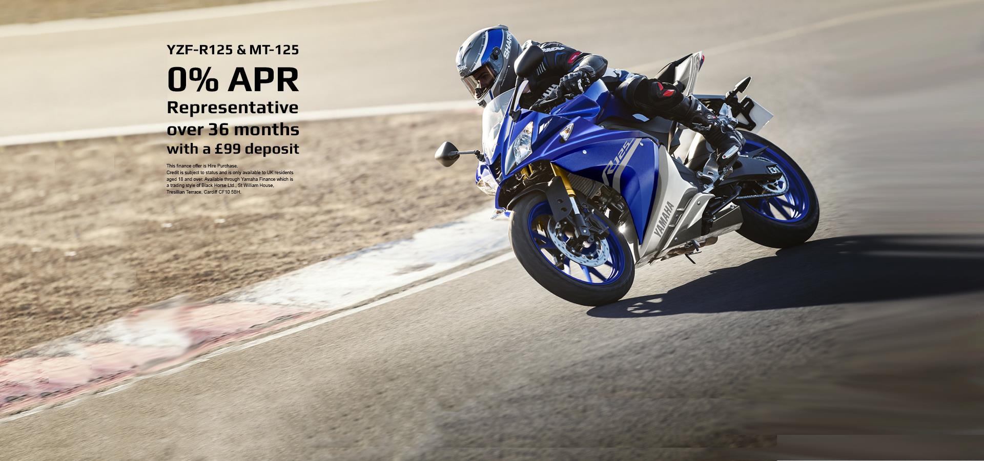 125cc - 0% Finance 