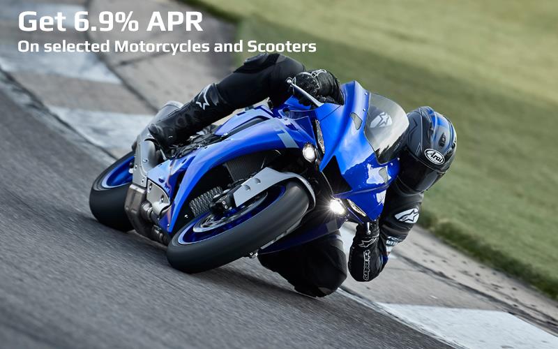 Motorcycle and Scooter Finance - 6.9% APR