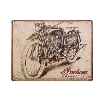 Indian Antique Sign - Saltire Motorcycles