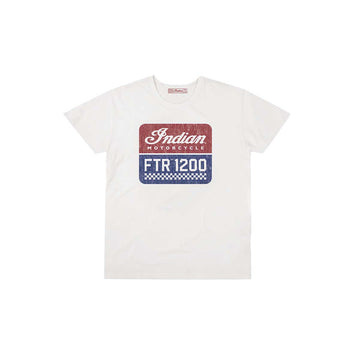 Indian 1200 ECRU T-Shirt - Saltire Motorcycles