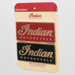 Indian Script Magnet - Set of 2 - Saltire Motorcycles