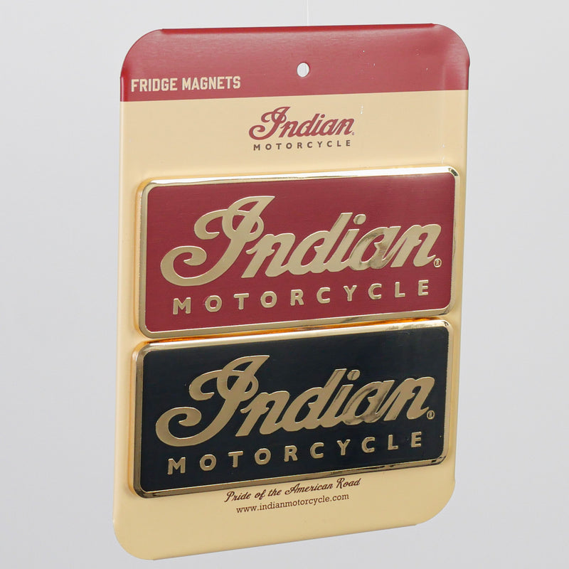 Indian Script Magnet - Set of 2 - Saltire Motorcycles