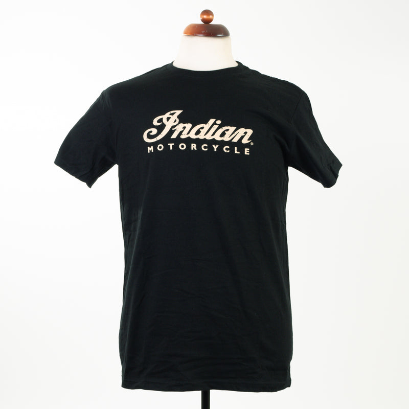 Alba Customs/Indian Motorcycle Script T-Shirt - Saltire Motorcycles