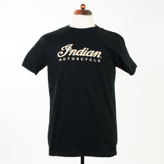 Alba Customs/Indian Motorcycle Script T-Shirt - Saltire Motorcycles