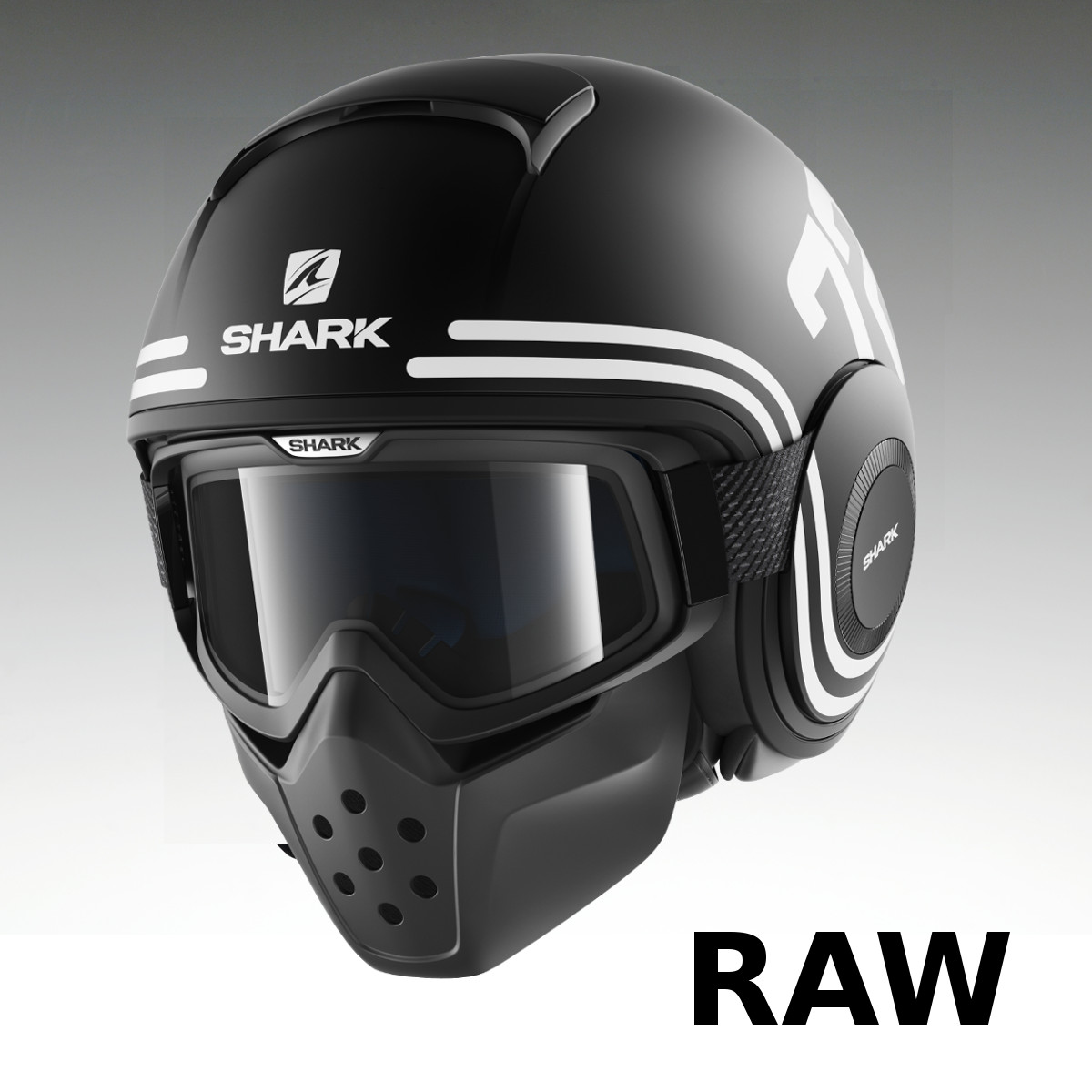 Shark Raw Helmet available from Saltire Motorcycles