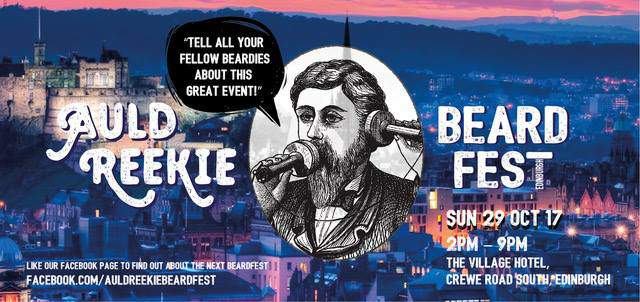 Auld Reekie Beard fest Edinburgh